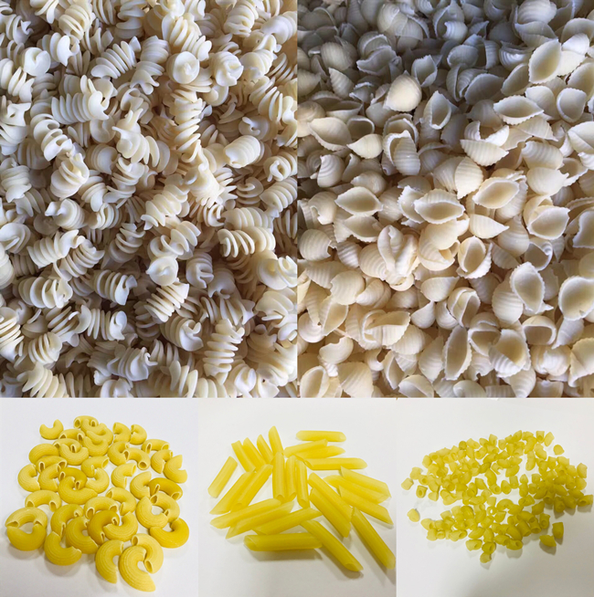 Single Screw Extruder Industrial Pasta Machine Macaroni Processing Machine